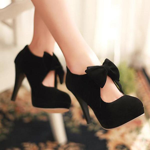 Cosypairs Cute Bow Knot High Heels
