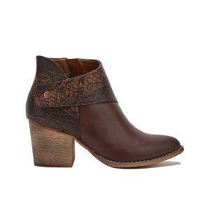 Cosypairs Thick Heel Pointed Western Cowboy Boots