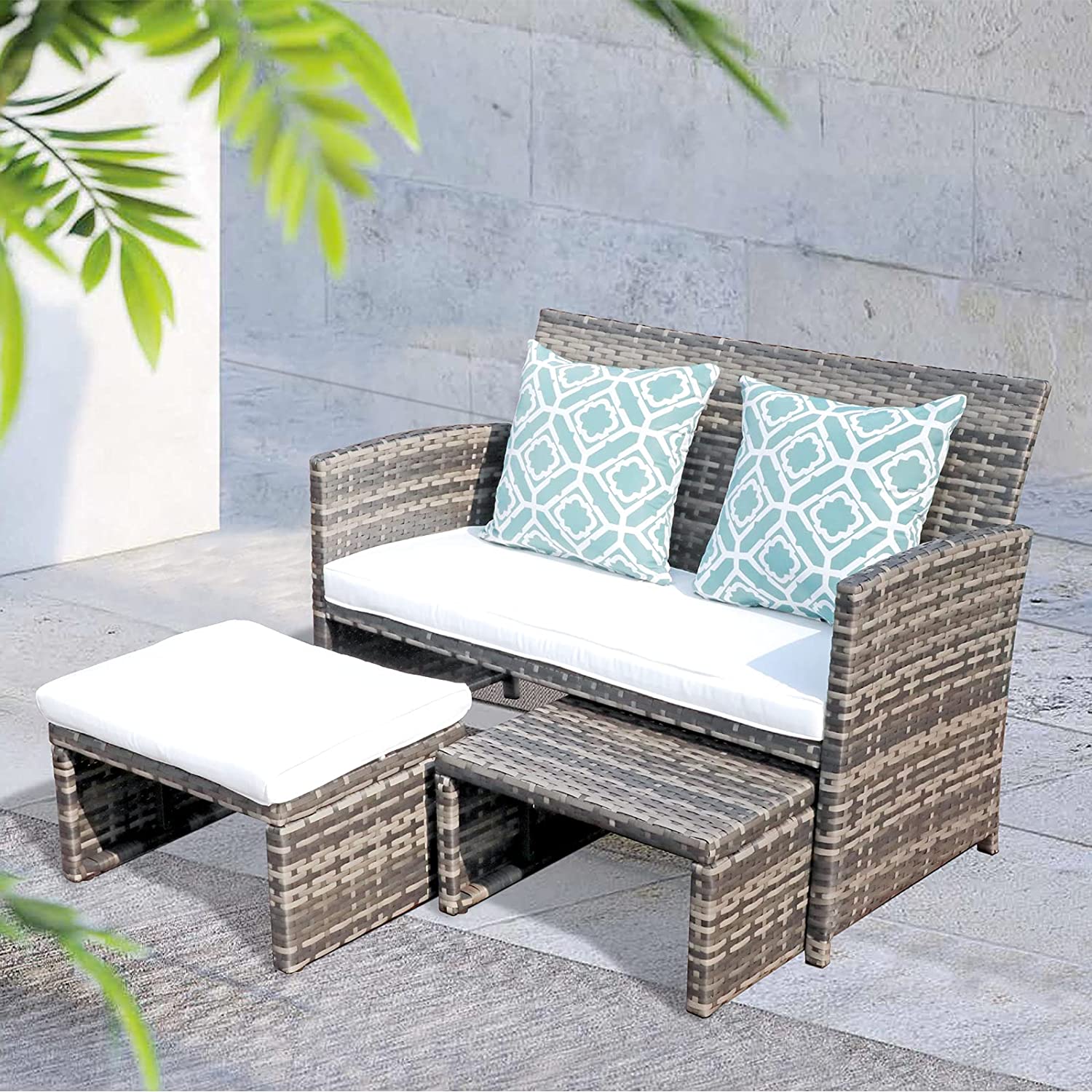 outdoor love seat set