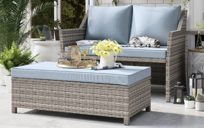 clean outdoor cushion