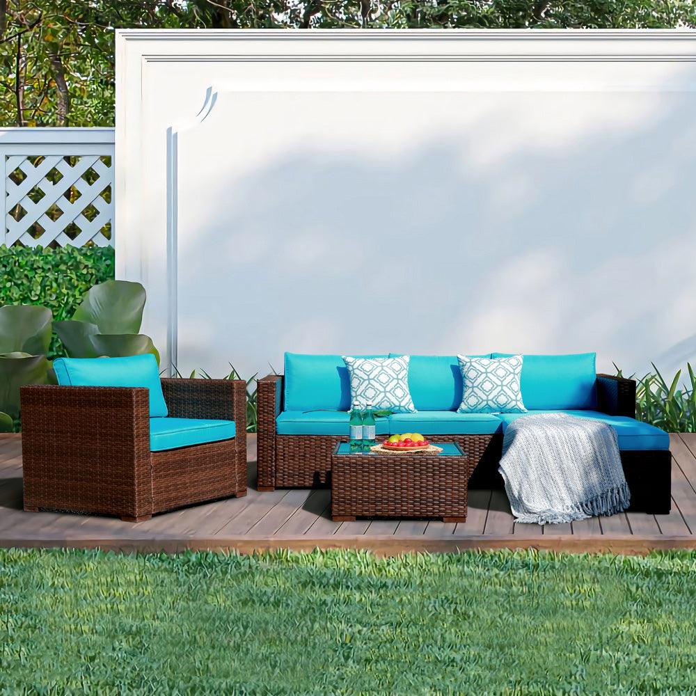 Mini Outdoor Sectionals- 15 Best Outdoor Sectional Ideas for 2023