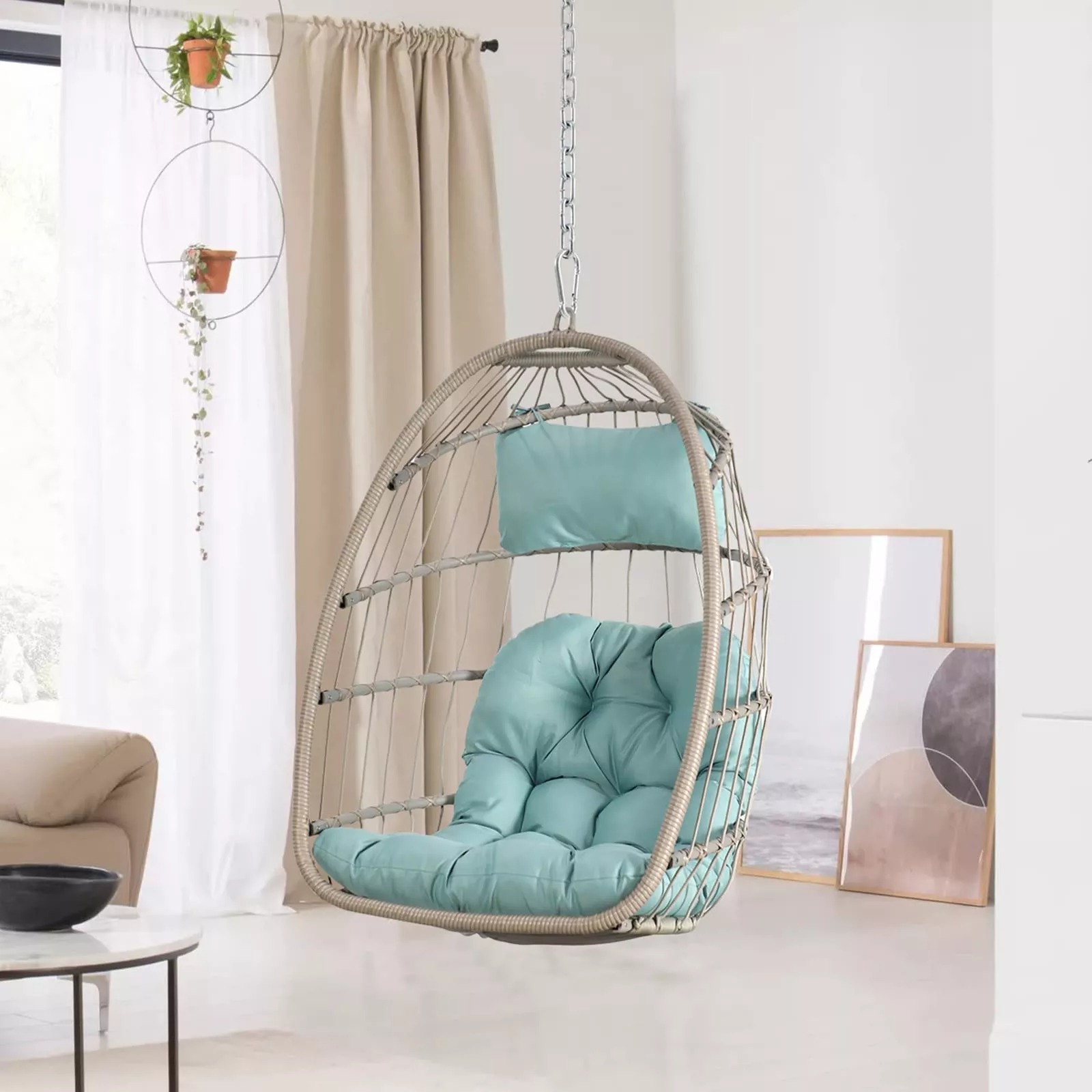Hanging Egg Chair With Stand or Without Stand, How To Choose?