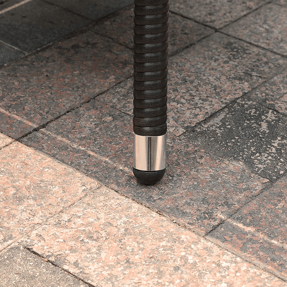 Outdoor Square Glass Top Wicker Coffee Table, Espresso Brown | Orange-Casual