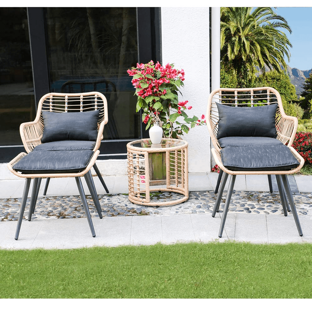 rattan bistro set sale