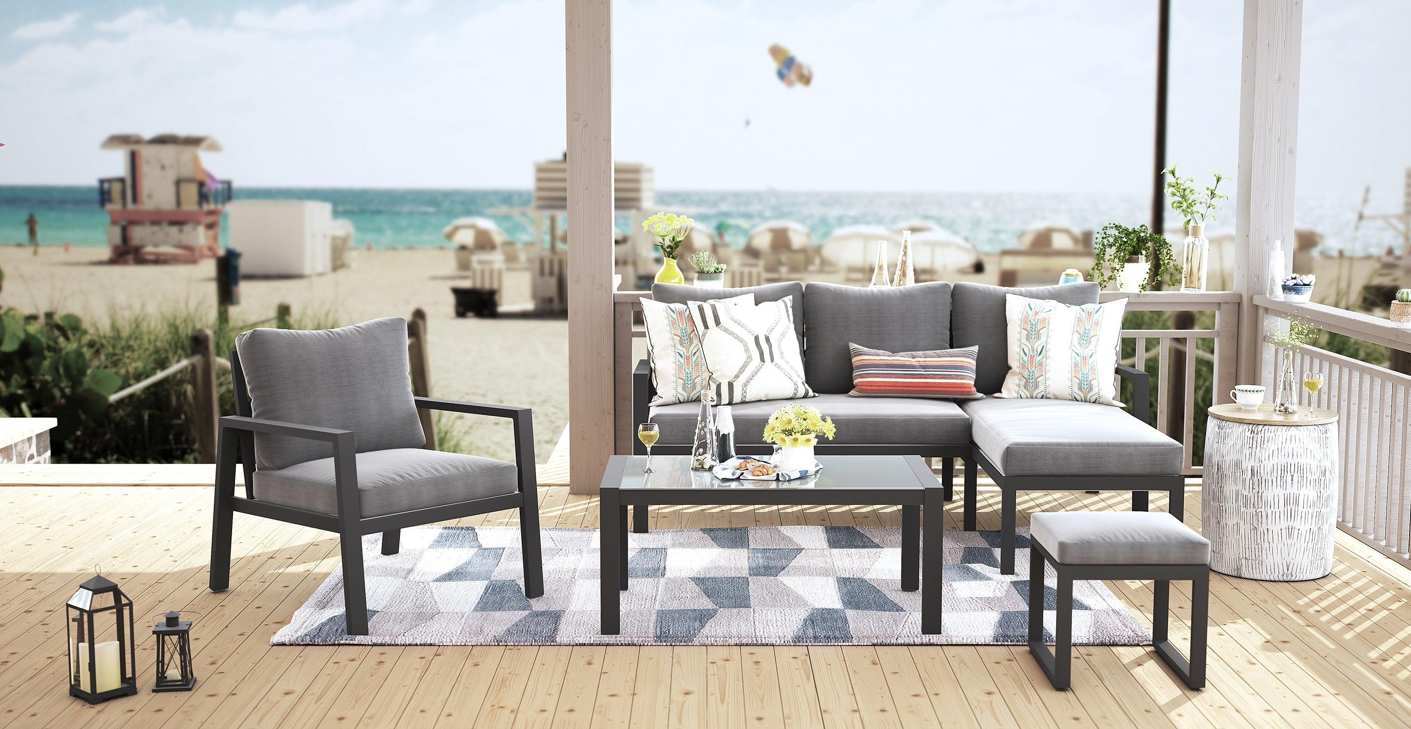 Want Aluminum Furniture For Your Outdoor Space? Everything You Need To Know. | Orange-Casual