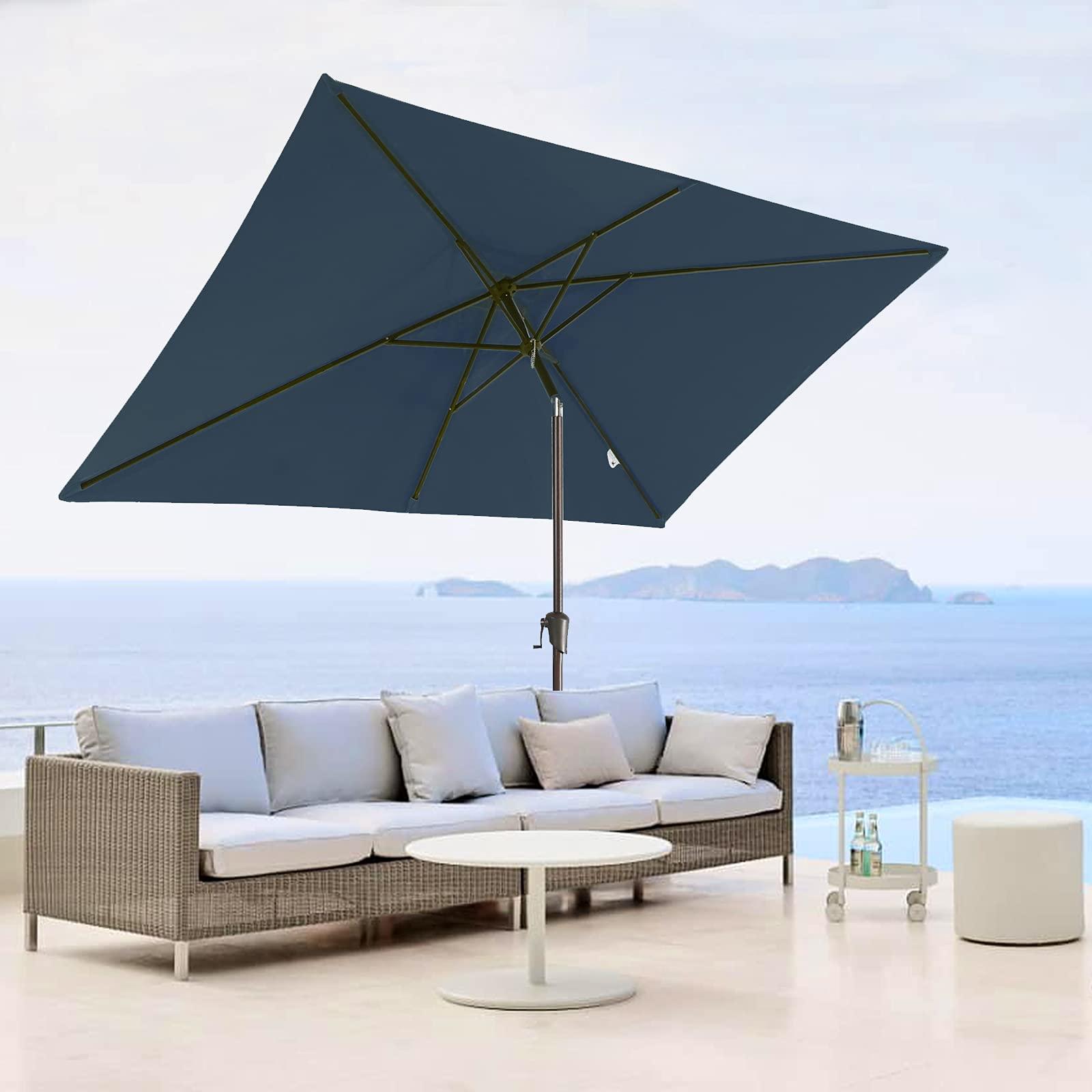 rectangular deck umbrella