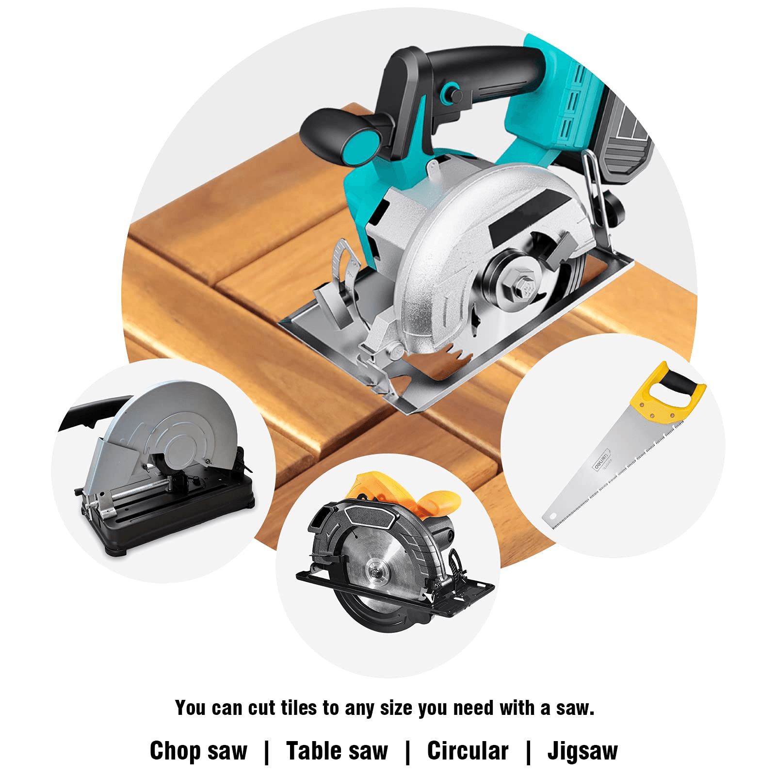 Wood Interlocking Flooring Tiles,12 x 12 Inch (Pack of 10) | Orange-Casual