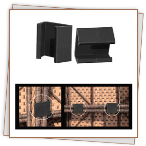 light brown curved sofa clips