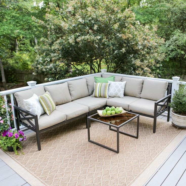 Aluminum Outdoor Sectionals- 15 Best Outdoor Sectional Ideas for 2023