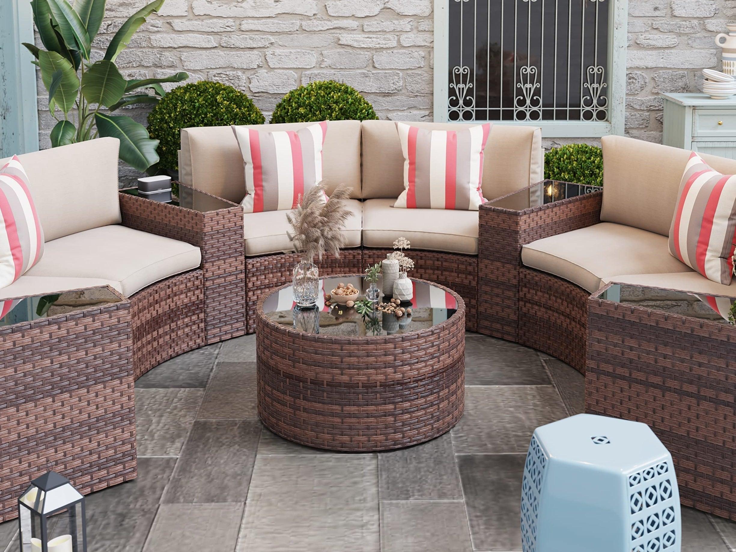 Perfect Patio Furniture Arrangement Tips | Orange-Casual