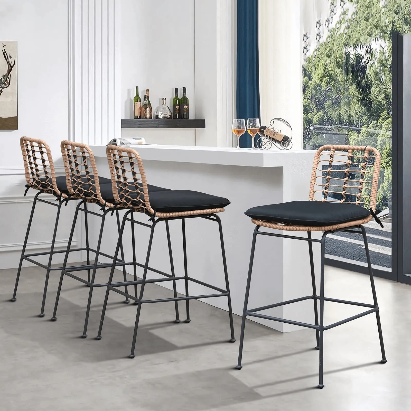 Bar Height Patio Furniture Today's Chic Trend in Outdoor Living Spac