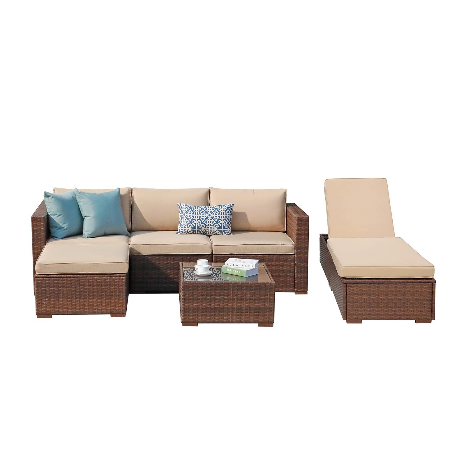 6 Piece Patio Set