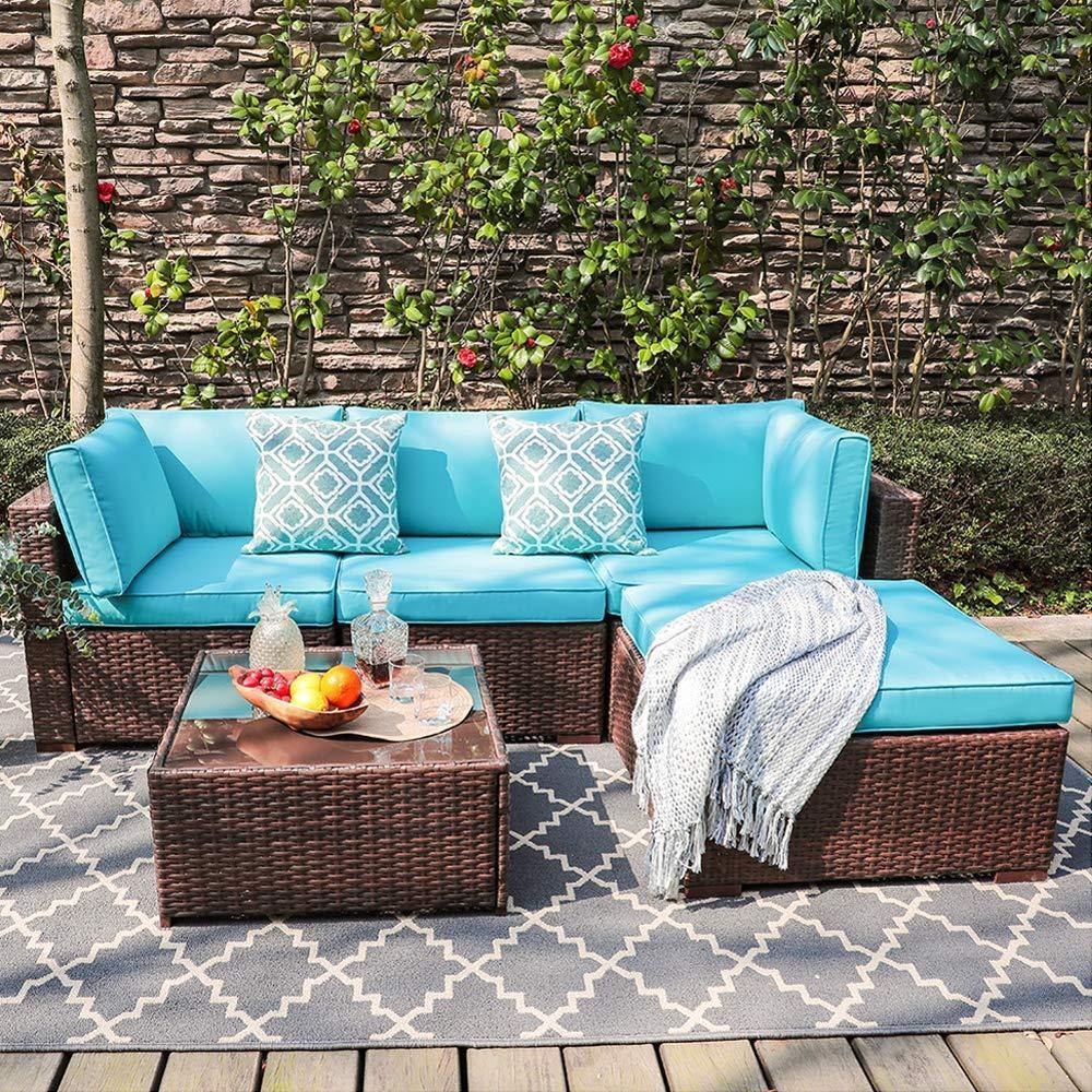 Modular Wicker: Patio Furniture That Moves With You | Orange-Casual