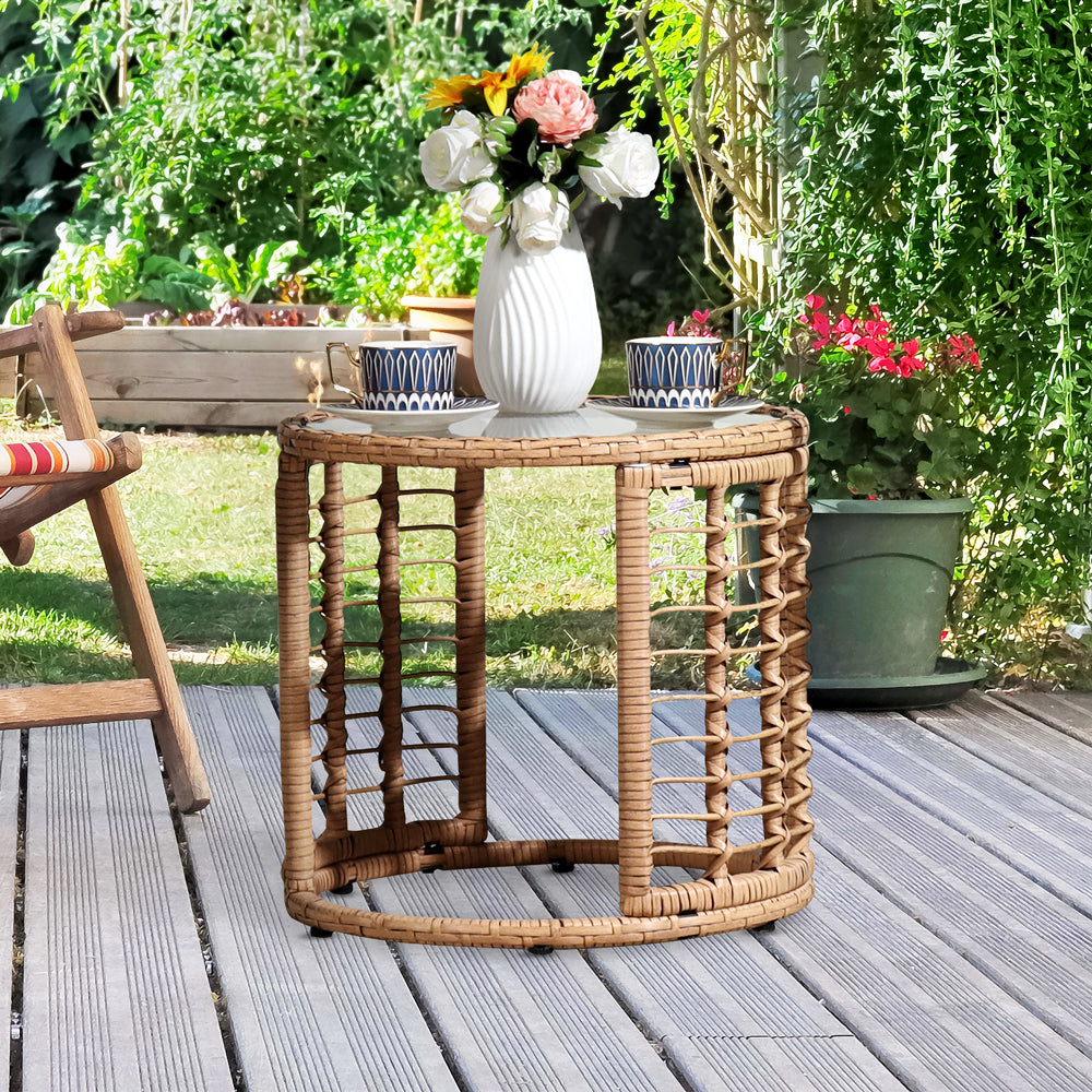 Patio Side Tables & Outdoor Accent Tables For Sale OrangeCasual