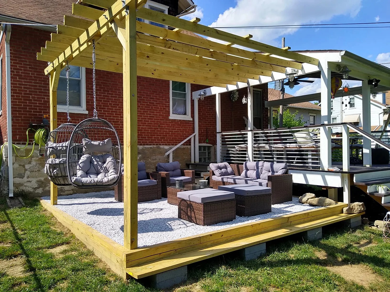 How To Install A Hanging Egg Chair Outside?