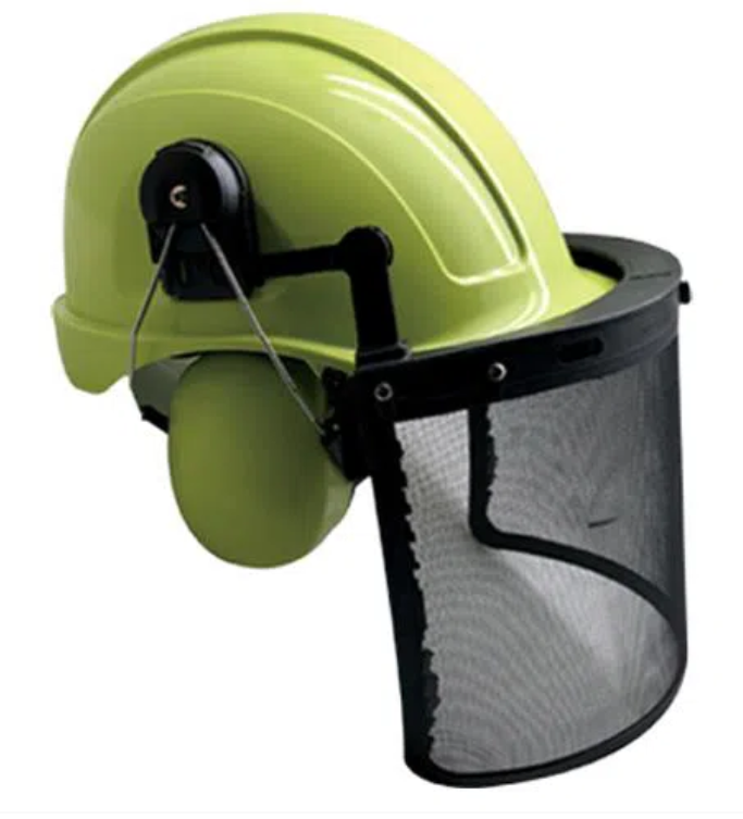 Helmet with Mesh Face Shield Visor