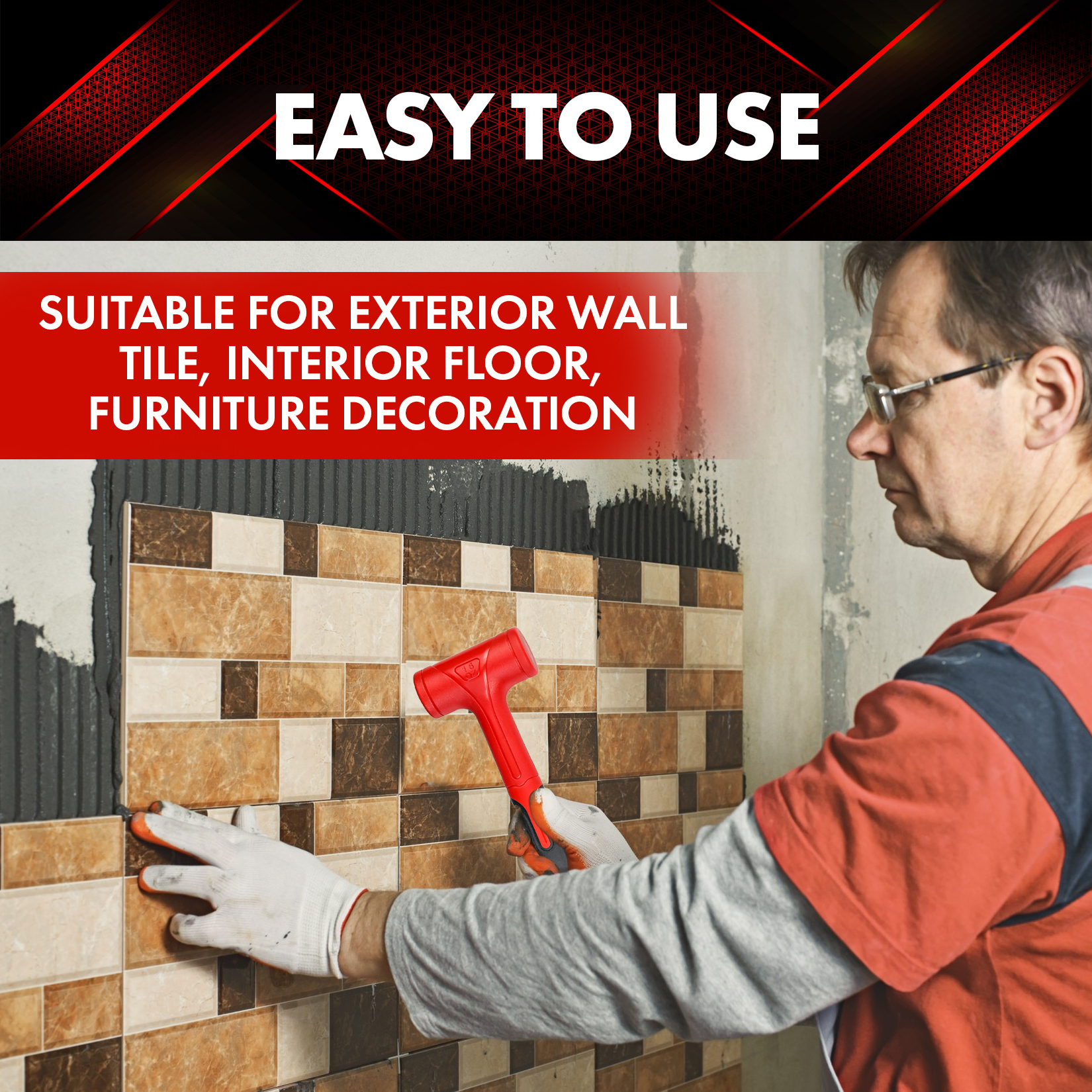 3 Pcs Dead Blow Hammer Set