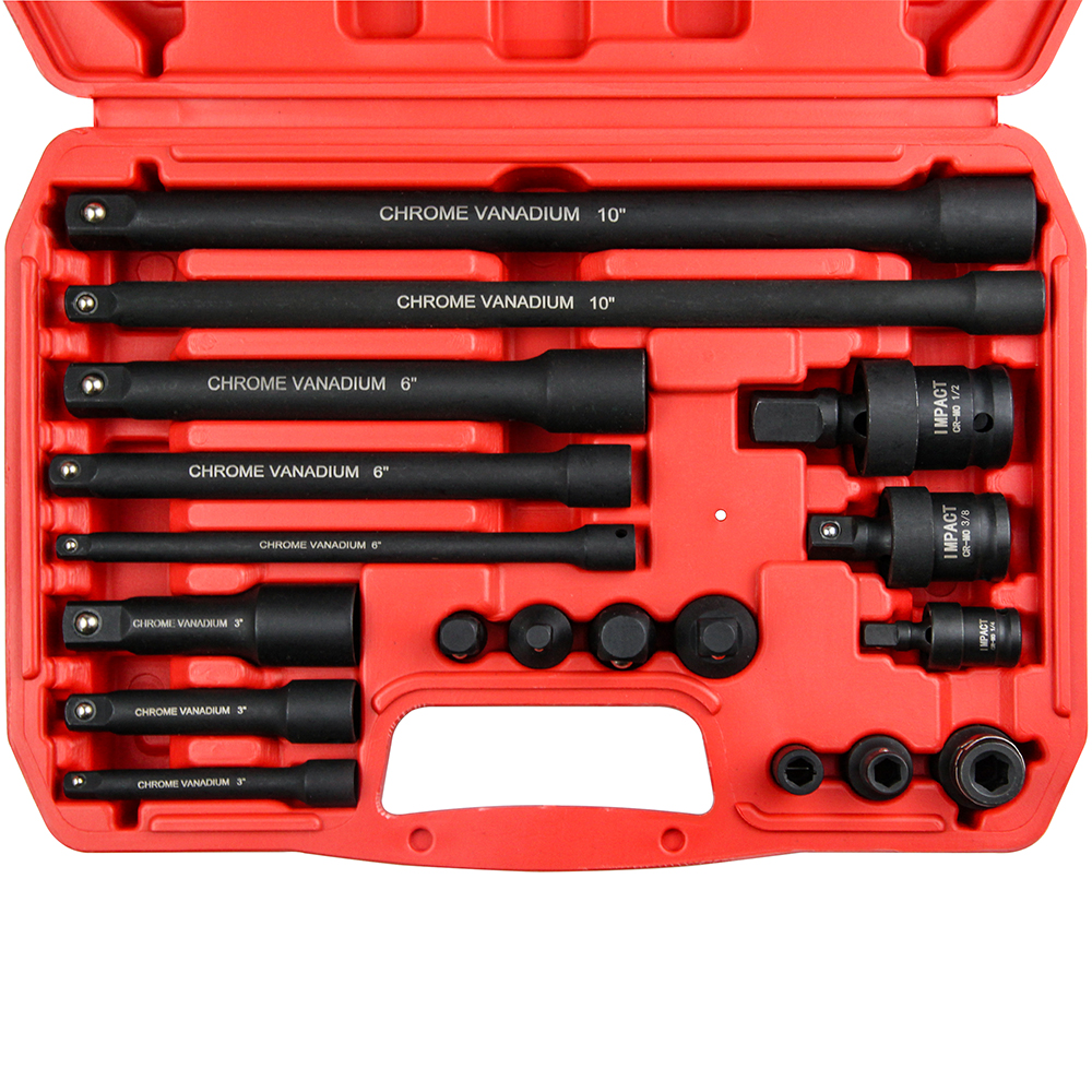 18 Pcs Drive Tool Accessory Set