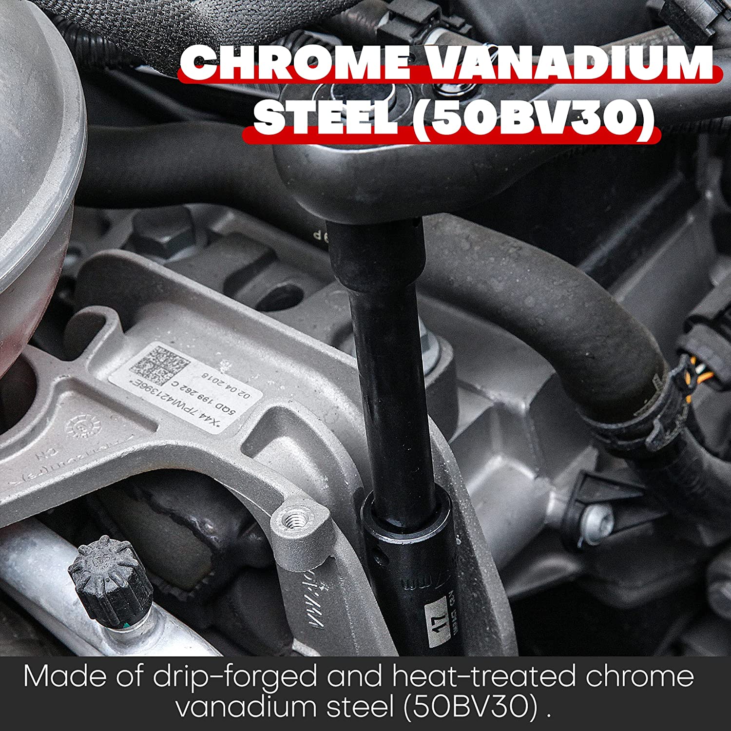 48 Pcs 3/8” Impact Socket Set