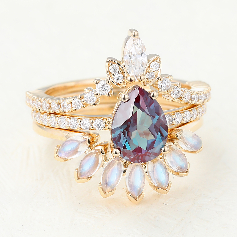 Alexandrite Engagement Ring