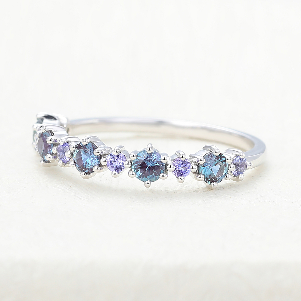 Tanzanite sale wedding band