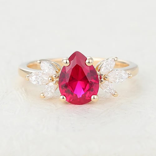 Ruby Engagement Ring