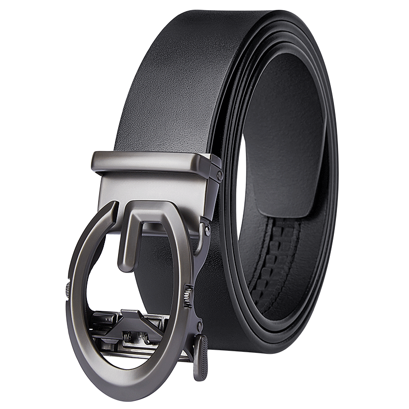 Metal Automatic Buckle Brand High Quality Leather Belts N71745