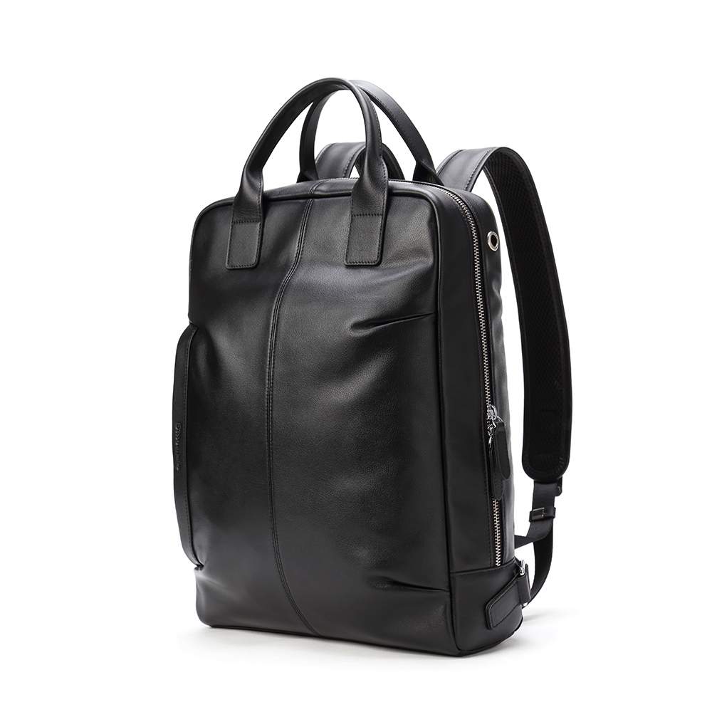 bison leather backpack