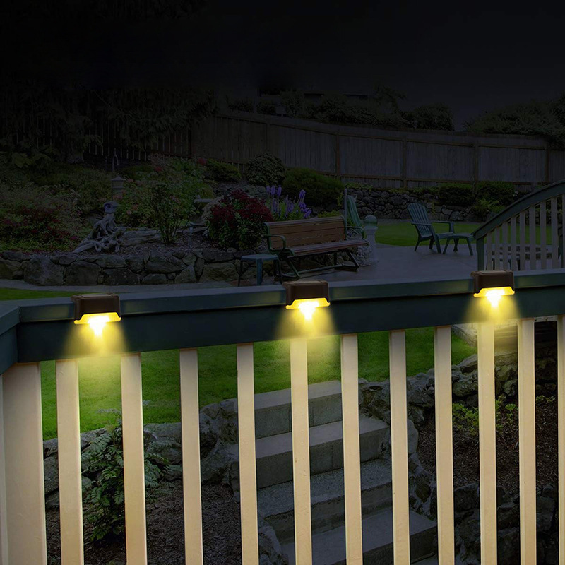 solar powered step lights