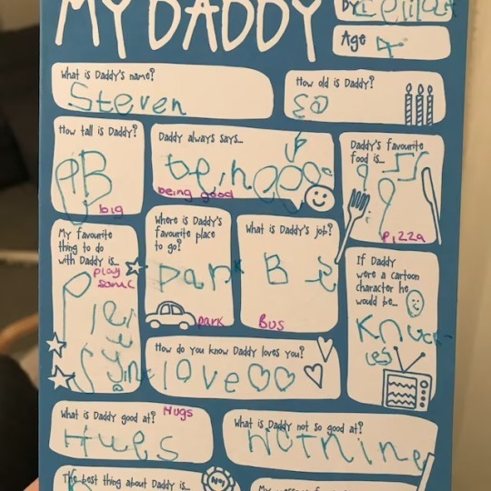 ❤️Daddy Father's Day / Birthday Card
