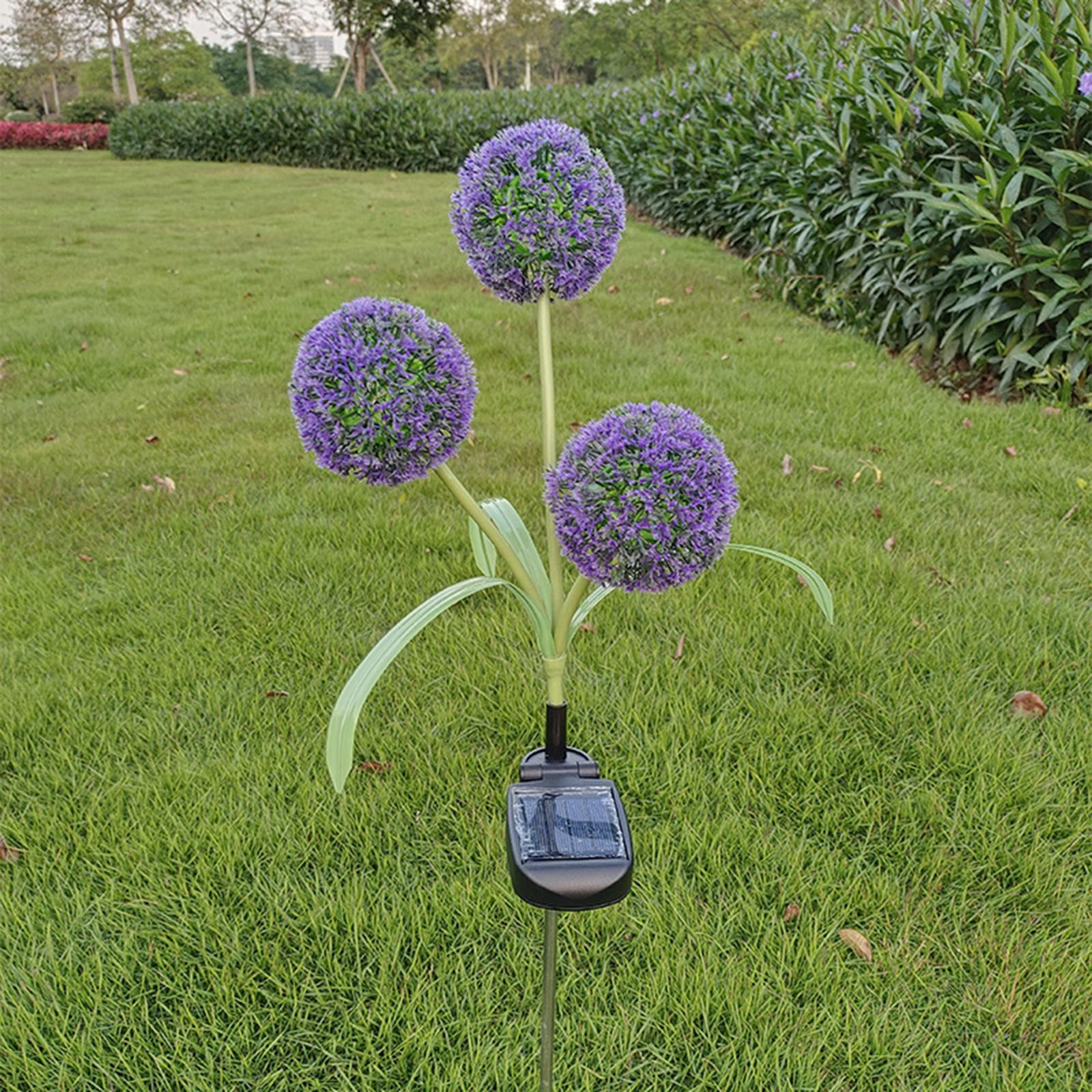 Solar Dandelion Garden Lights - IP65 Waterproof