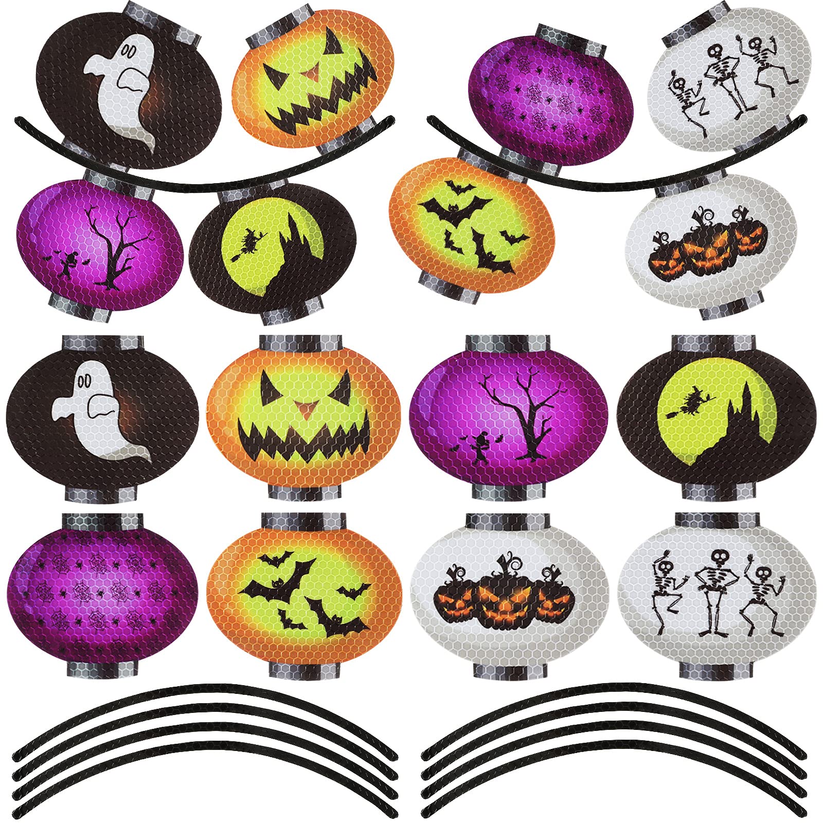 Halloween Reflective Magnets Decoration