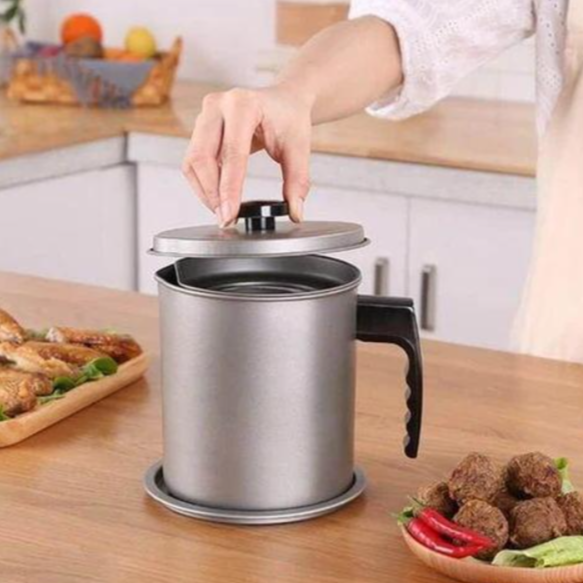 Stainless Steel Oil Filter Pot
