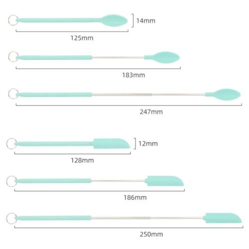 (💝Mother's Day Pre-sale 50% OFF!!)Mini Silicone Telescopic Spatula