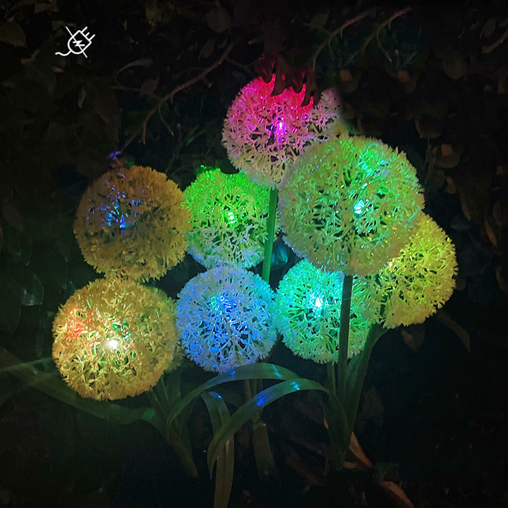 Solar Dandelion Garden Lights - IP65 Waterproof