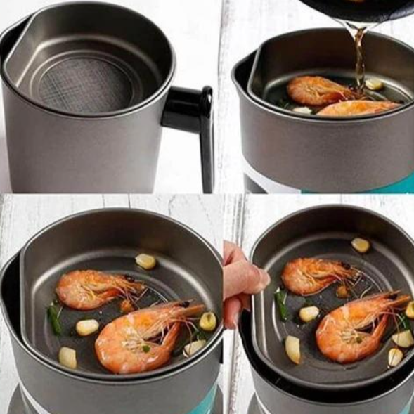 Stainless Steel Oil Filter Pot