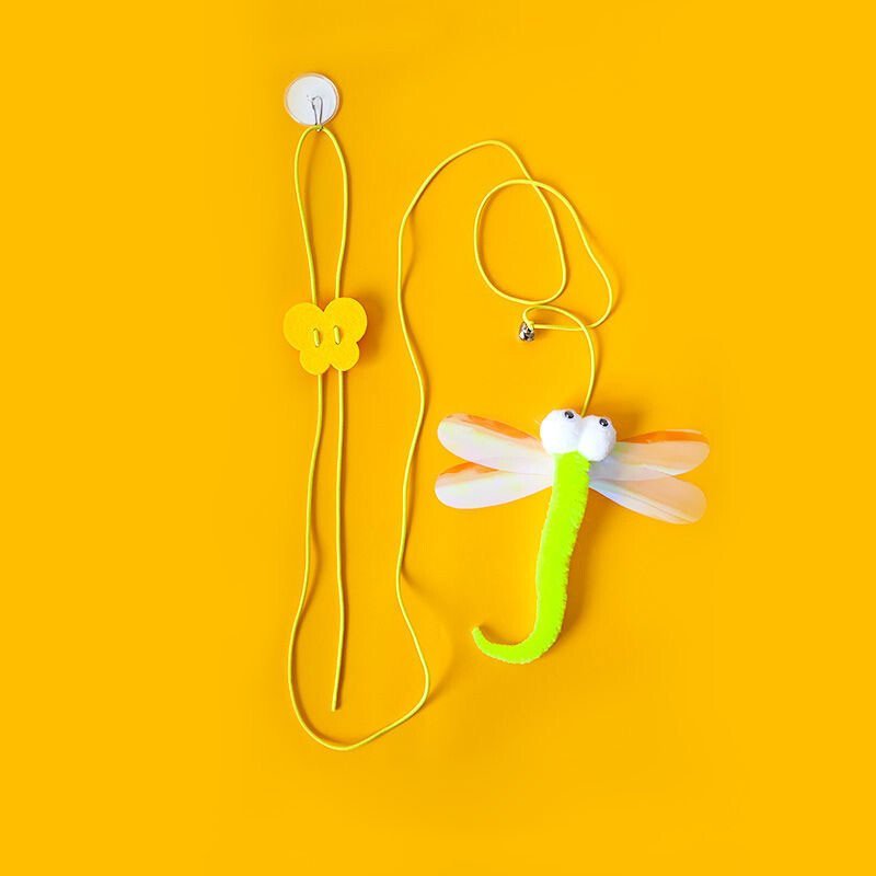 Adjustable Hanging Bugs Self-Entertainment Cat Toys