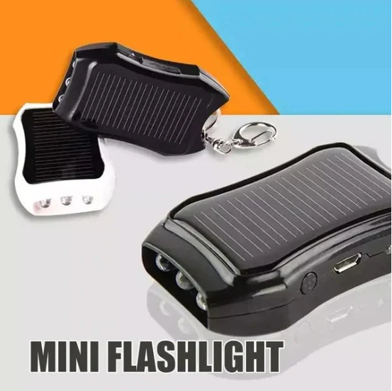 💥1200mAH Solar Power Bank Keychain