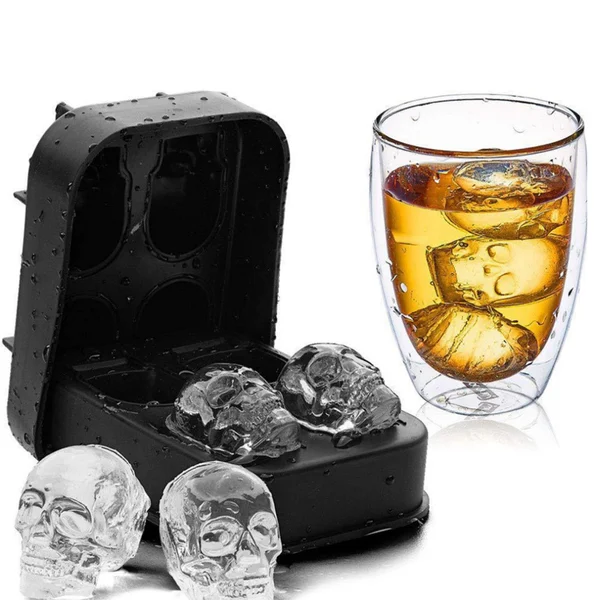  SKULL ICE CUBES