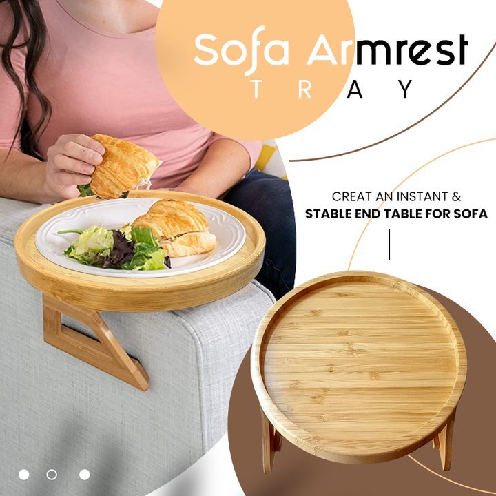 🪵Sofa Armrest Tray(🎉Mother's Day Pre-sale - 50% OFF)