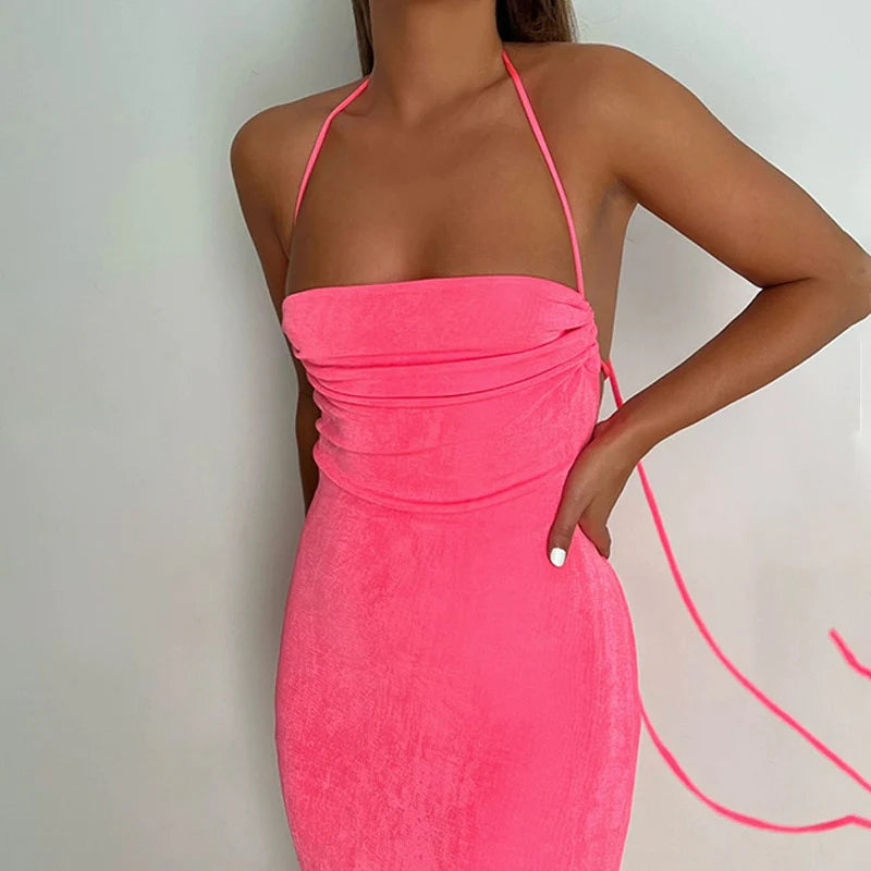 Serenity Backless Maxi Dress