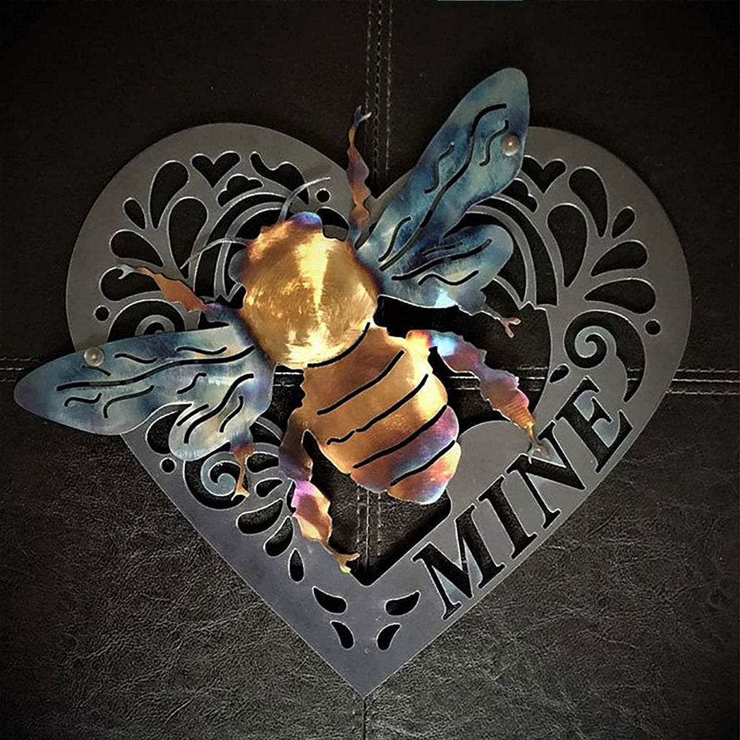💞Keeper of the Bees Metal Art - Buy 2 Get Extra 10% OFF ＆ Free Shipping