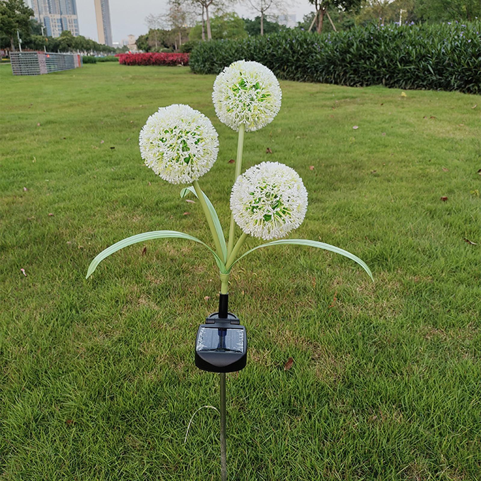 Solar Dandelion Garden Lights - IP65 Waterproof