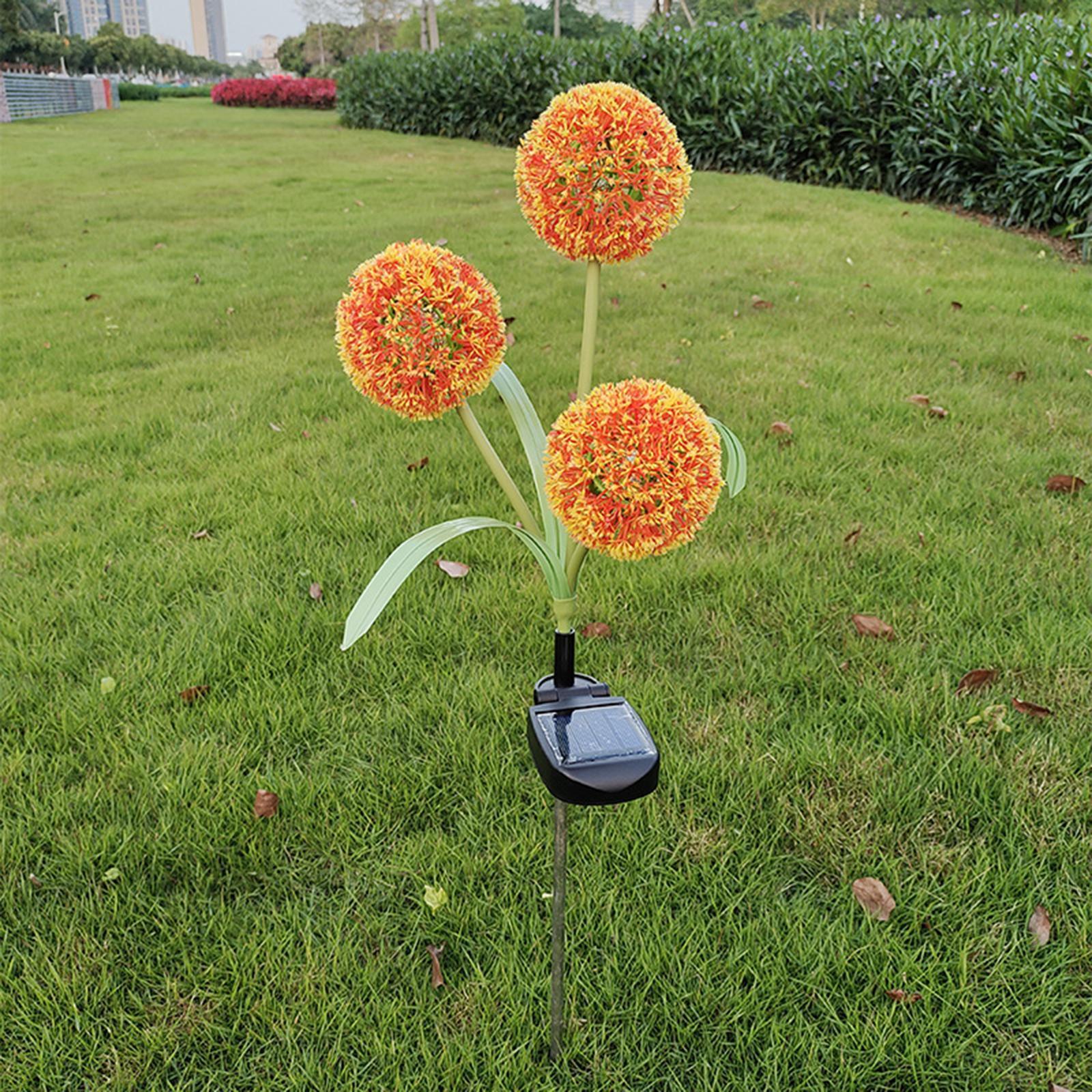 Solar Dandelion Garden Lights - IP65 Waterproof