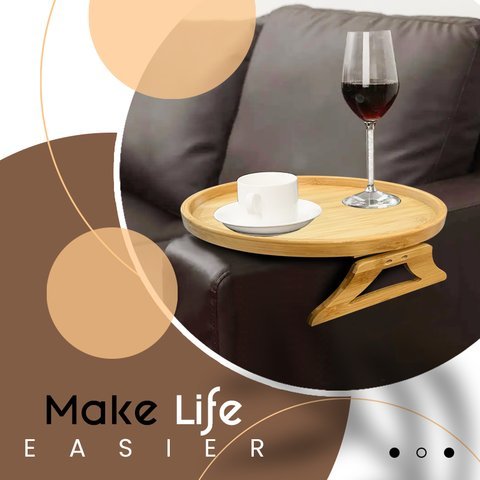 🪵Sofa Armrest Tray(🎉Mother's Day Pre-sale - 50% OFF)