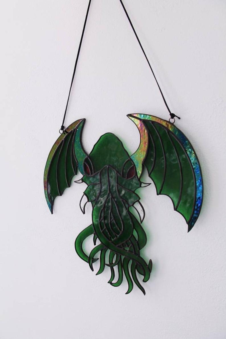 Cthulhu suncatcher