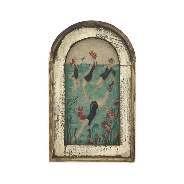 Swimming Wall Art Bathroom Decor- Buy 2 Free Shipping