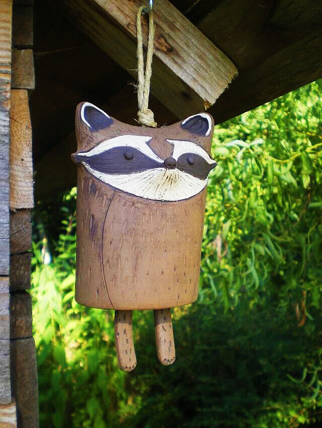 Beautiful Rustic Animal Wind Chimes，Boho Handmade Garden Decor Gift