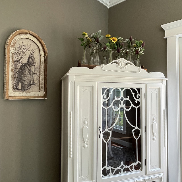 Rabbit Wall Art Rustic Farmhouse Decor