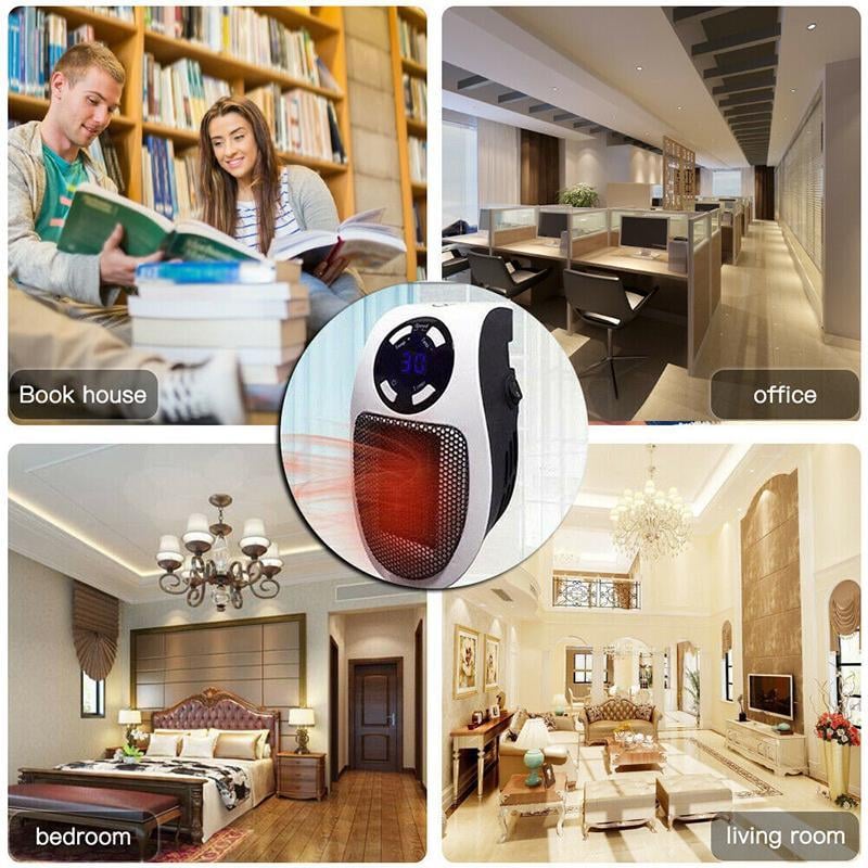 Compact Heater Wall Outlet Electric Heater